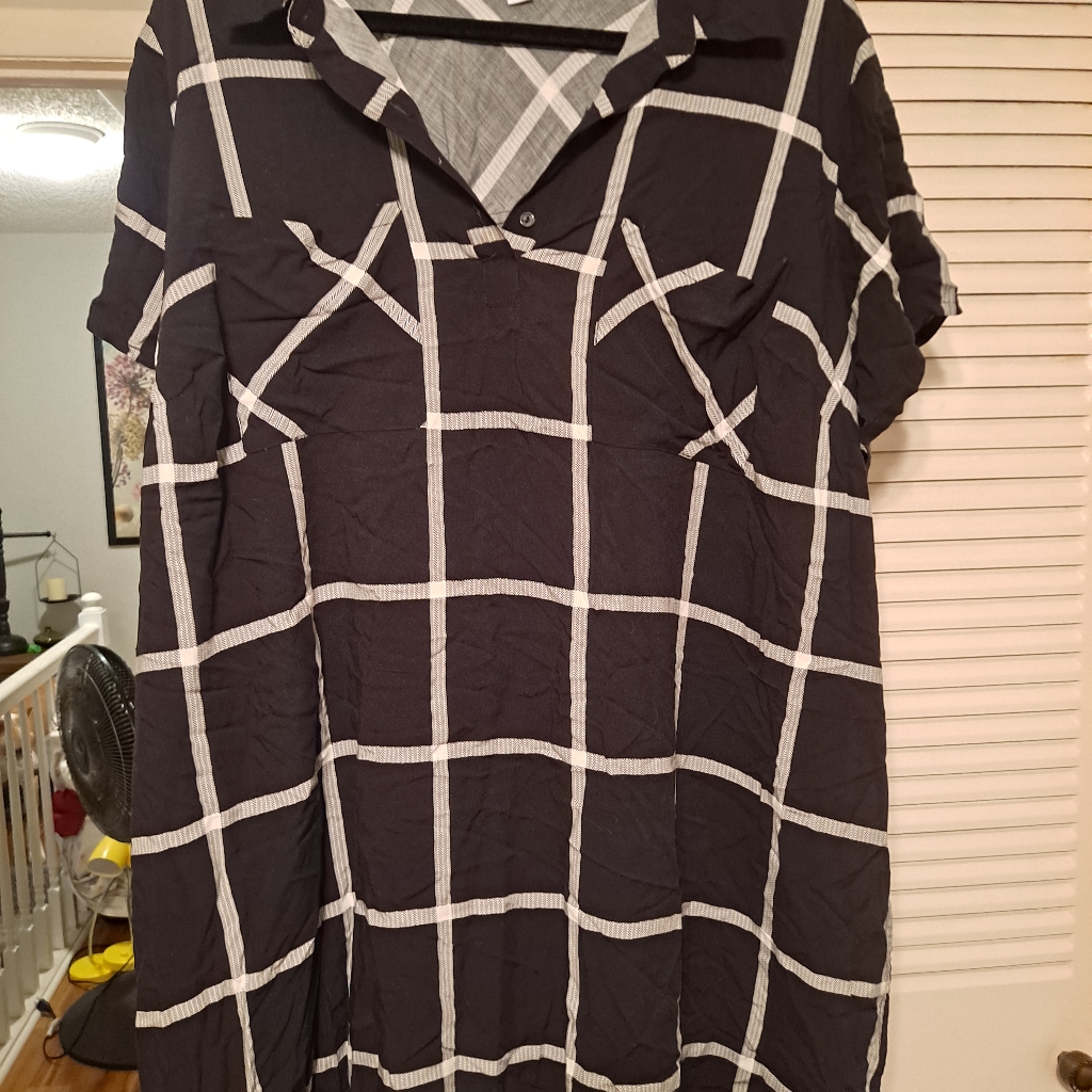 Plaid Tunic.